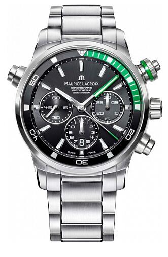 Maurice Lacroix Pontos Chronograph S Green PT6018-SS002-331 Replica Watch